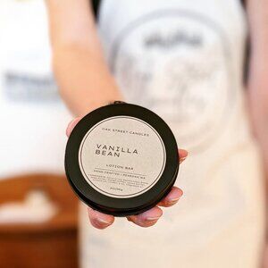 Vanilla Bean Solid Lotion Bar Handmade Natural Mango Shea Butter